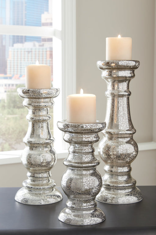 Ashley Express - Rosario Candle Holder Set (3/CN) Quick Ship Furniture home furniture, home decor