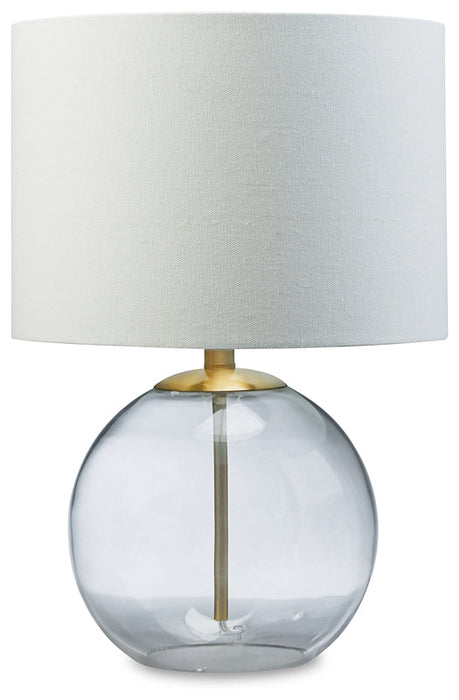 Ashley Express - Samder Glass Table Lamp (1/CN) Quick Ship Furniture home furniture, home decor