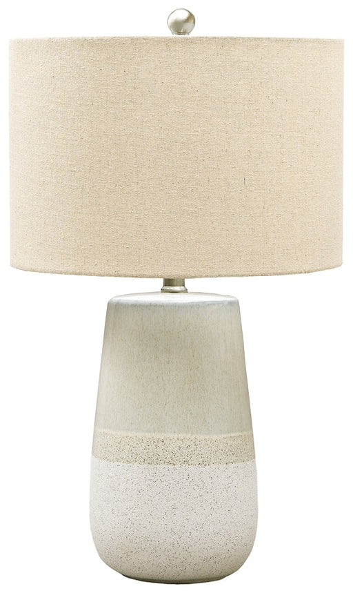 Ashley Express - Shavon Ceramic Table Lamp (1/CN) Quick Ship Furniture home furniture, home decor