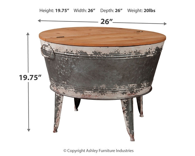 Ashley Express - Shellmond Accent Cocktail Table Quick Ship Furniture home furniture, home decor