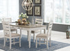 Ashley Express - Skempton Dining Table and 4 Chairs Quick Ship Furniture home furniture, home decor