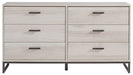 Ashley Express - Socalle Six Drawer Dresser Quick Ship Furniture home furniture, home decor