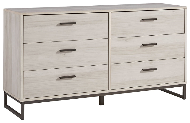 Ashley Express - Socalle Six Drawer Dresser Quick Ship Furniture home furniture, home decor