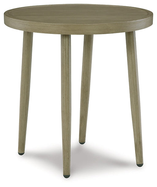 Ashley Express - Swiss Valley Round End Table Quick Ship Furniture home furniture, home decor