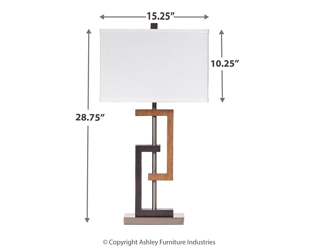 Ashley Express - Syler Poly Table Lamp (2/CN) Quick Ship Furniture home furniture, home decor