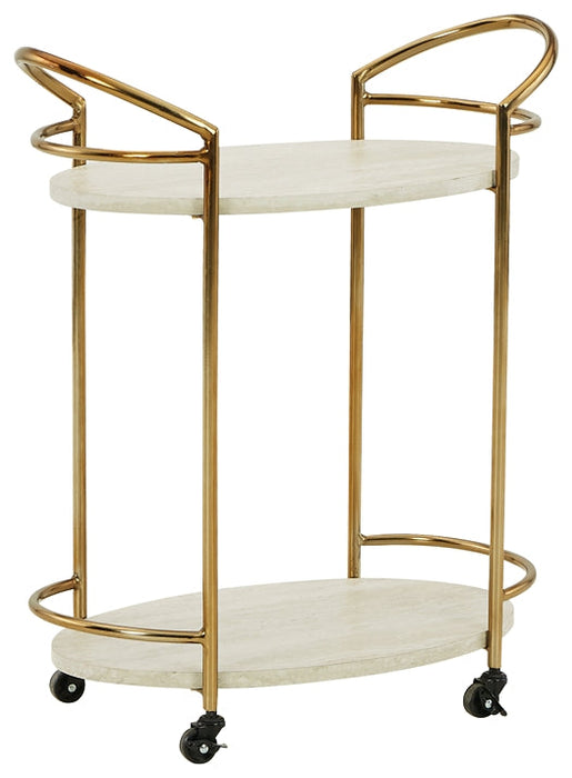 Ashley Express - Tarica Bar Cart Quick Ship Furniture home furniture, home decor