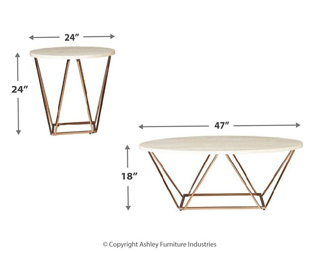 Ashley Express - Tarica Occasional Table Set (3/CN) Quick Ship Furniture home furniture, home decor