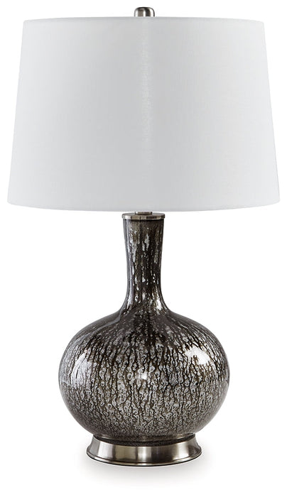 Ashley Express - Tenslow Glass Table Lamp (1/CN) Quick Ship Furniture home furniture, home decor