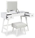 Ashley Express - Thadamere Vanity/UPH Stool (2/CN) Quick Ship Furniture home furniture, home decor