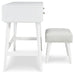 Ashley Express - Thadamere Vanity/UPH Stool (2/CN) Quick Ship Furniture home furniture, home decor