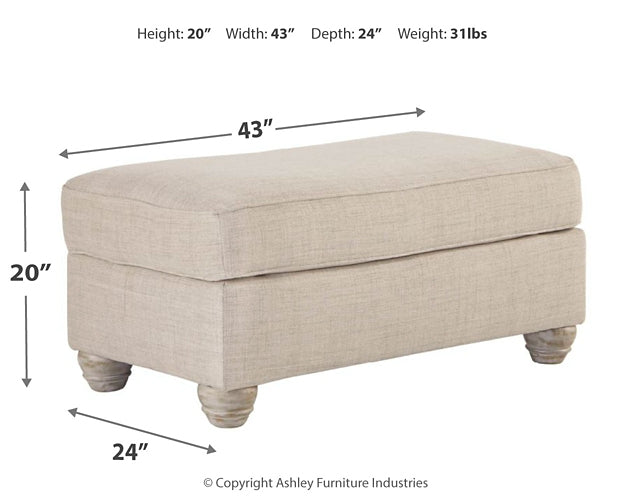 Ashley Express - Traemore Ottoman Quick Ship Furniture home furniture, home decor