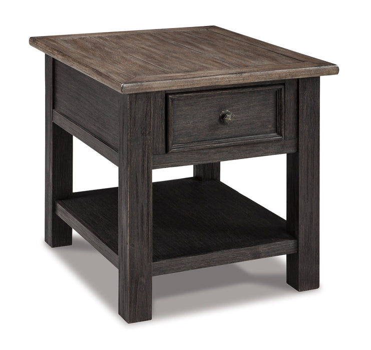 Ashley Express - Tyler Creek Rectangular End Table Quick Ship Furniture home furniture, home decor