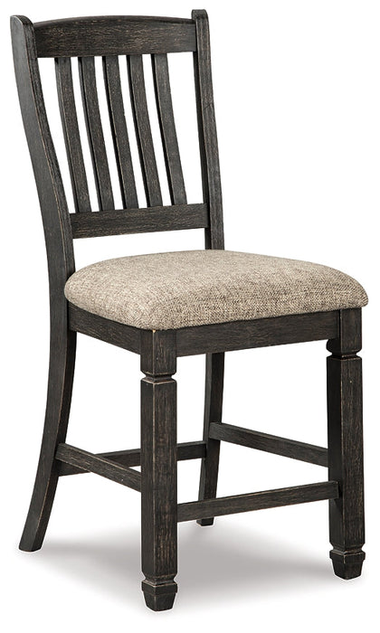 Ashley Express - Tyler Creek Upholstered Barstool (2/CN) Quick Ship Furniture home furniture, home decor