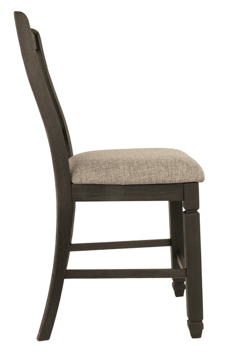 Ashley Express - Tyler Creek Upholstered Barstool (2/CN) Quick Ship Furniture home furniture, home decor