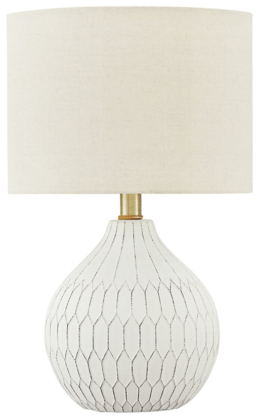 Ashley Express - Wardmont Ceramic Table Lamp (1/CN) Quick Ship Furniture home furniture, home decor