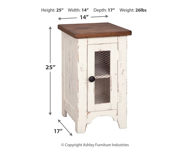 Ashley Express - Wystfield Chair Side End Table Quick Ship Furniture home furniture, home decor