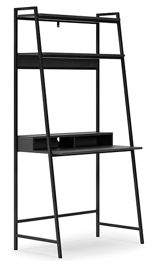 Ashley Express - Yarlow Home Office Desk and Shelf Quick Ship Furniture home furniture, home decor