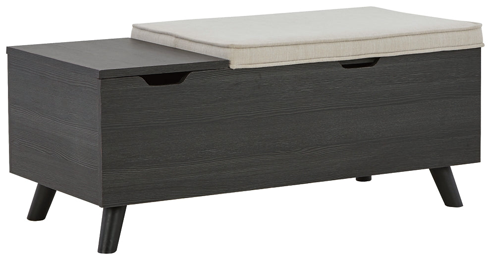 Ashley Express - Yarlow Storage Bench Quick Ship Furniture home furniture, home decor