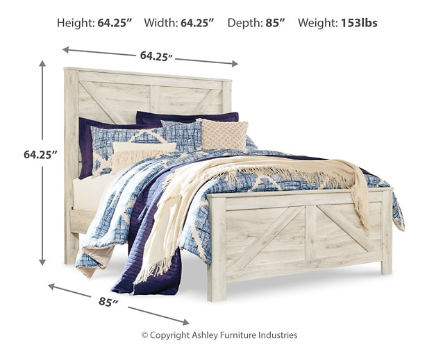 Ashley Express - Bellaby Queen Crossbuck Panel Bed