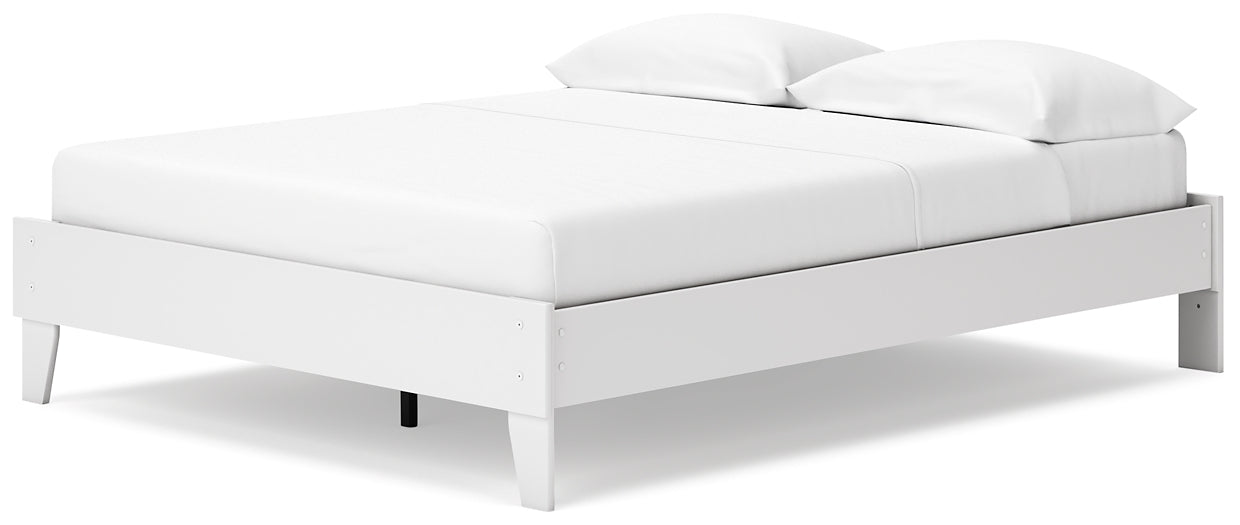 Ashley Express - Socalle Queen Platform Bed with Dresser, Chest and Nightstand