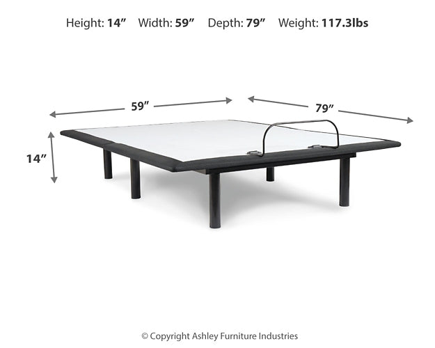 Ashley Express - Adjustable Head Queen Adjustable Base