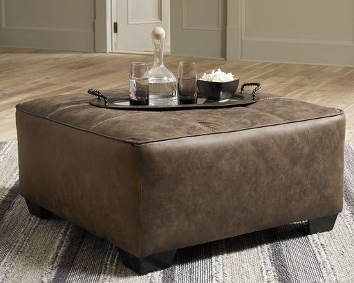 Ashley Express - Abalone Oversized Accent Ottoman Quick Ship Furniture home furniture, home decor