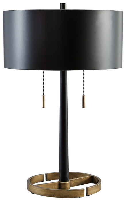 Ashley Express - Amadell Metal Table Lamp (1/CN) Quick Ship Furniture home furniture, home decor