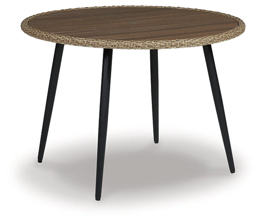 Ashley Express - Amaris Round Dining Table Quick Ship Furniture home furniture, home decor