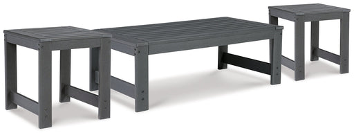 Ashley Express - Amora Outdoor Coffee Table with 2 End Tables Quick Ship Furniture home furniture, home decor