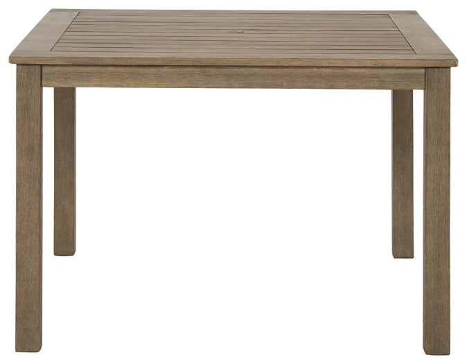 Ashley Express - Aria Plains Square Dining Table w/UMB OPT Quick Ship Furniture home furniture, home decor