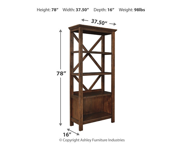 Ashley Express - Baldridge Large Bookcase Quick Ship Furniture home furniture, home decor