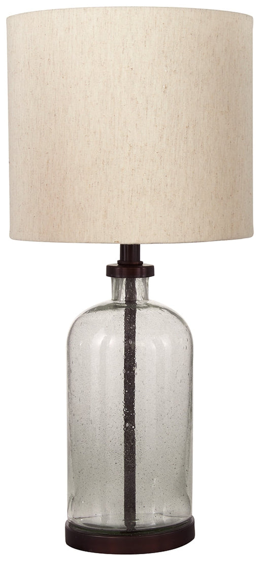 Ashley Express - Bandile Glass Table Lamp (1/CN) Quick Ship Furniture home furniture, home decor