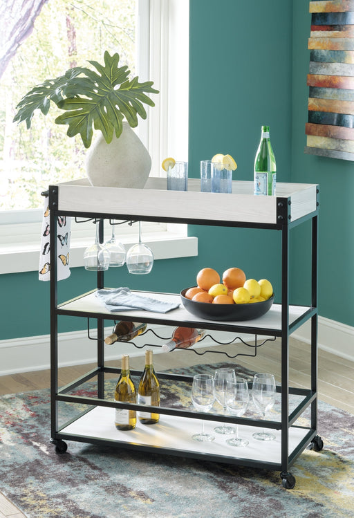 Ashley Express - Bayflynn Bar Cart Quick Ship Furniture home furniture, home decor