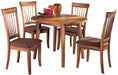 Ashley Express - Berringer Dining Table and 4 Chairs Quick Ship Furniture home furniture, home decor