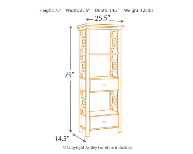 Ashley Express - Bolanburg Display Cabinet Quick Ship Furniture home furniture, home decor