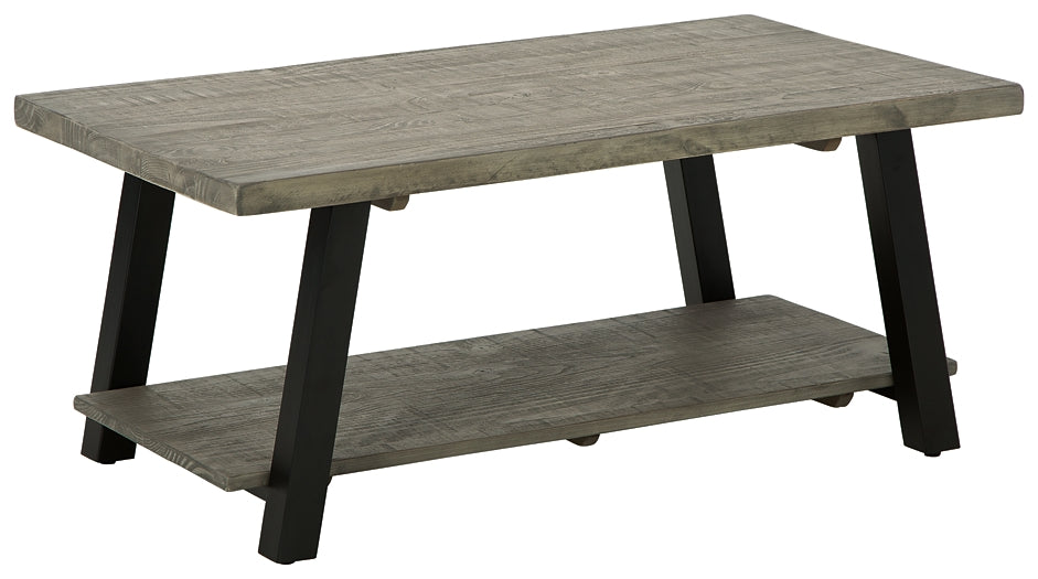 Ashley Express - Brennegan Rectangular Cocktail Table Quick Ship Furniture home furniture, home decor