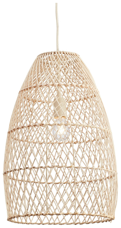 Ashley Express - Calett Rattan Pendant Light (1/CN) Quick Ship Furniture home furniture, home decor