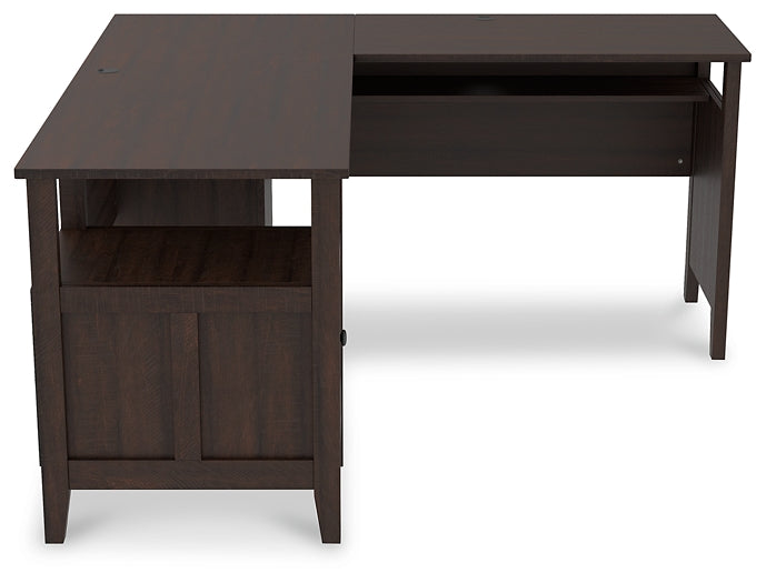 Ashley Express - Camiburg 2-Piece Home Office Desk Quick Ship Furniture home furniture, home decor