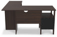 Ashley Express - Camiburg 2-Piece Home Office Desk Quick Ship Furniture home furniture, home decor