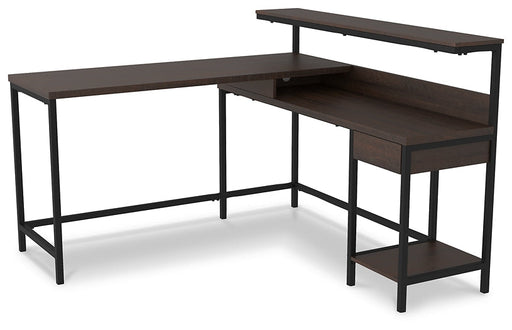 Ashley Express - Camiburg L-Desk with Storage Quick Ship Furniture home furniture, home decor