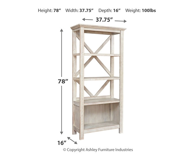 Ashley Express - Carynhurst Large Bookcase Quick Ship Furniture home furniture, home decor