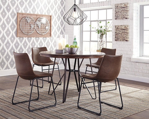 Ashley Express - Centiar Dining Table and 4 Chairs Quick Ship Furniture home furniture, home decor