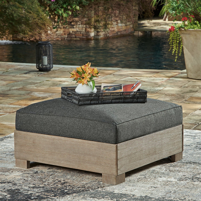 Ashley Express - Citrine Park Ottoman with Cushion Quick Ship Furniture home furniture, home decor