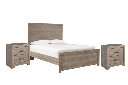 Ashley Express - Culverbach Full Panel Bed with 2 Nightstands Quick Ship Furniture home furniture, home decor