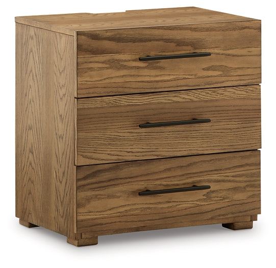 Ashley Express - Dakmore Three Drawer Night Stand Quick Ship Furniture home furniture, home decor