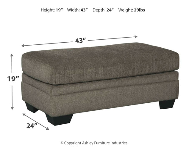 Ashley Express - Dorsten Ottoman Quick Ship Furniture home furniture, home decor