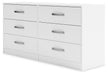 Ashley Express - Flannia Six Drawer Dresser Quick Ship Furniture home furniture, home decor