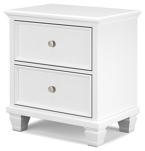 Ashley Express - Fortman Two Drawer Night Stand Quick Ship Furniture home furniture, home decor