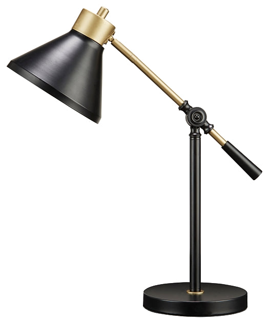 Ashley Express - Garville Metal Desk Lamp (1/CN) Quick Ship Furniture home furniture, home decor