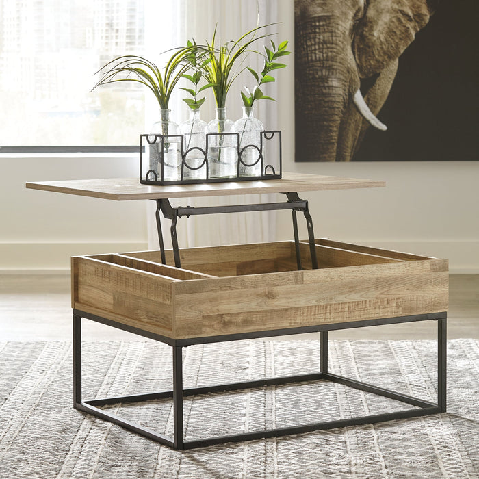 Ashley Express - Gerdanet Coffee Table with 1 End Table Quick Ship Furniture home furniture, home decor